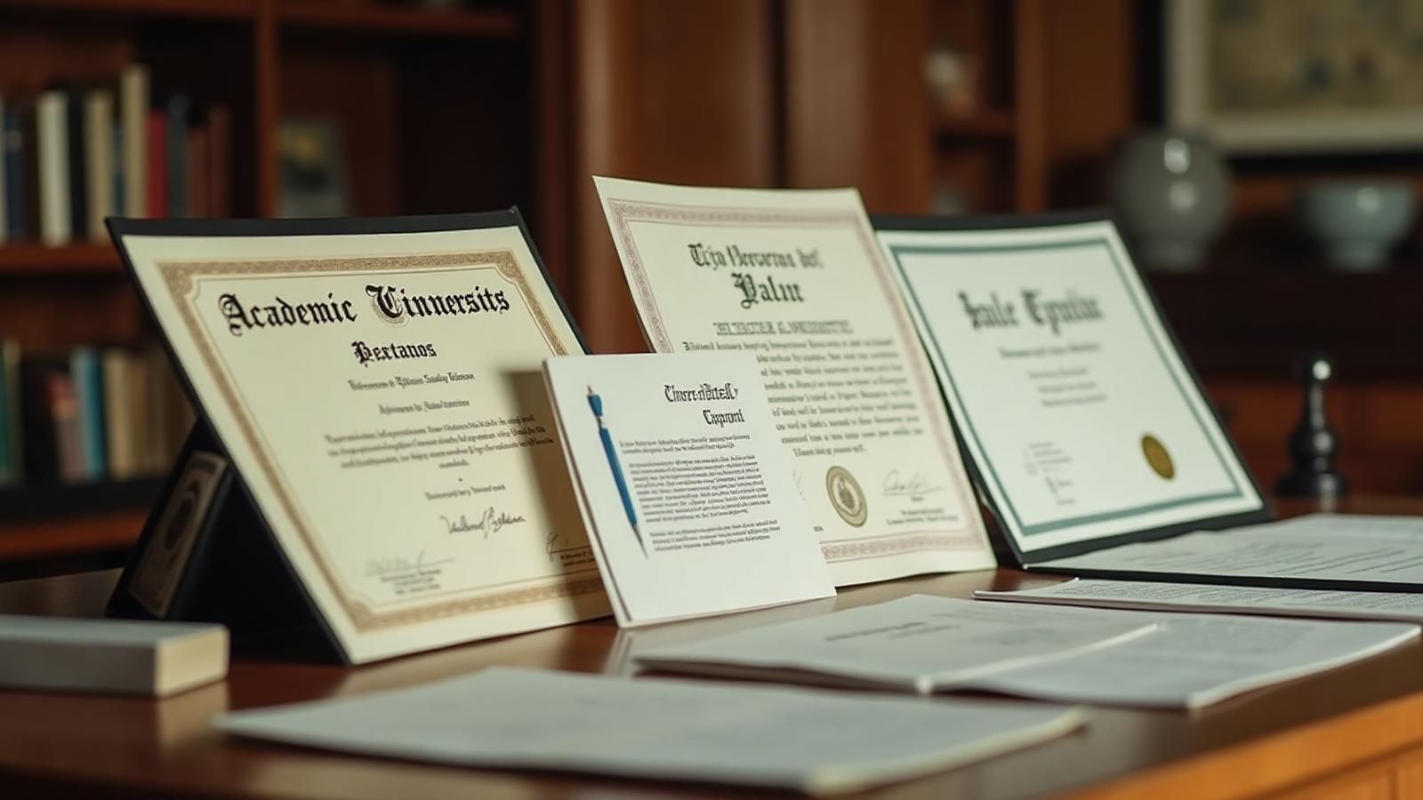 Certificates